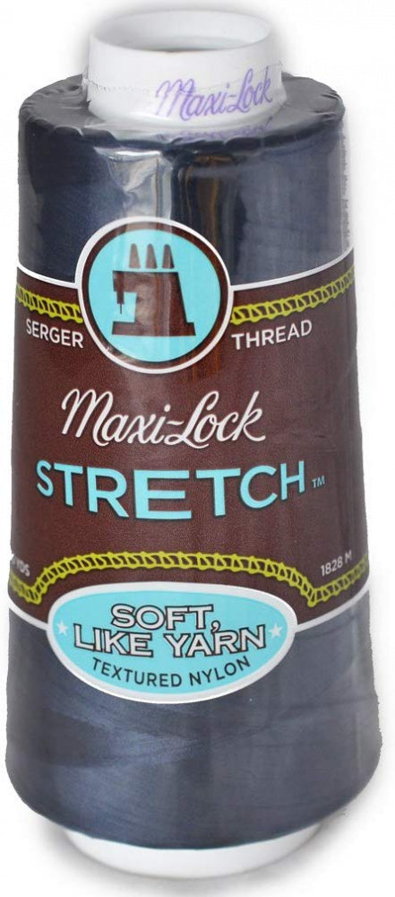Maxi-Lock Stretch 35wt Thread 2000yd mørk blå