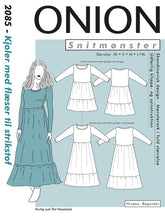 Onion 2085 - Kjole med kapper til strikket stoff