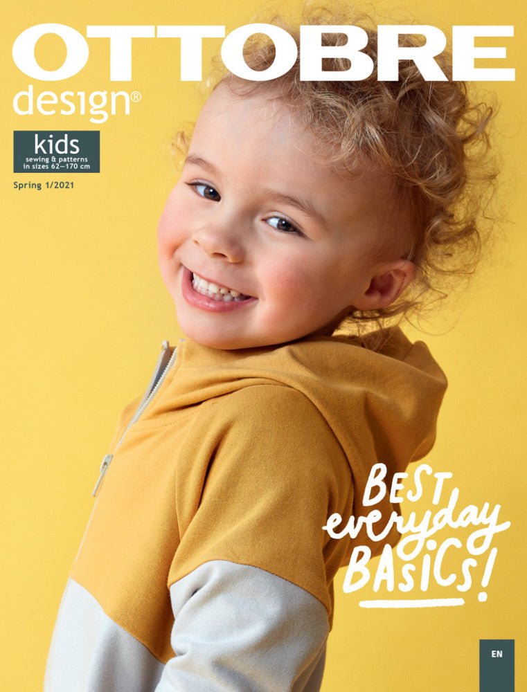 Ottobre design mønsterblad – kids  1/2021 Svensk