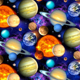 Bomull stoff Galaxy