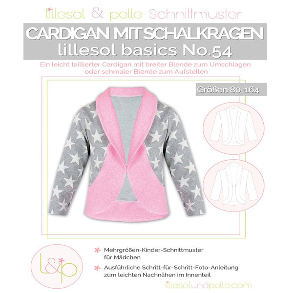 LILLESOL & PELLE No.54 Blazer Barn Mønster