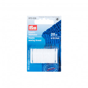 Prym Elastisk Tråd  hvit 20 m