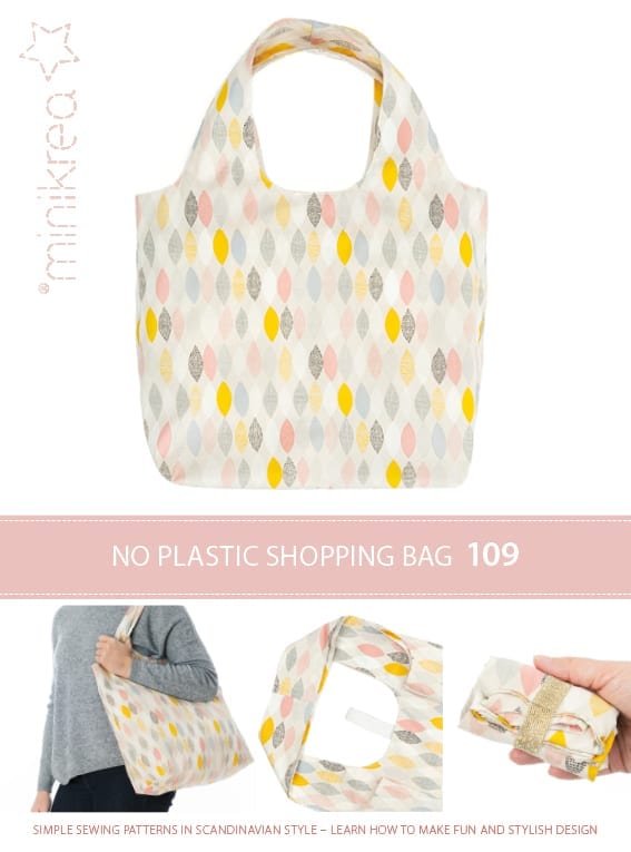 Minikrea 109 ‘No Plastic’ Shopping Bag 