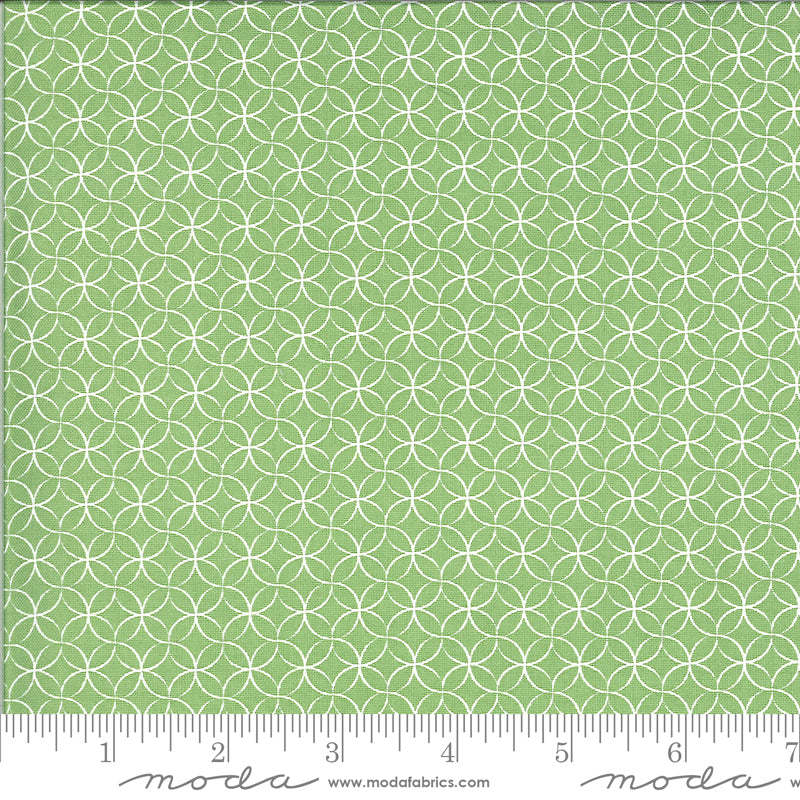 Moda Fabrics Spring Brook Sprout grønn