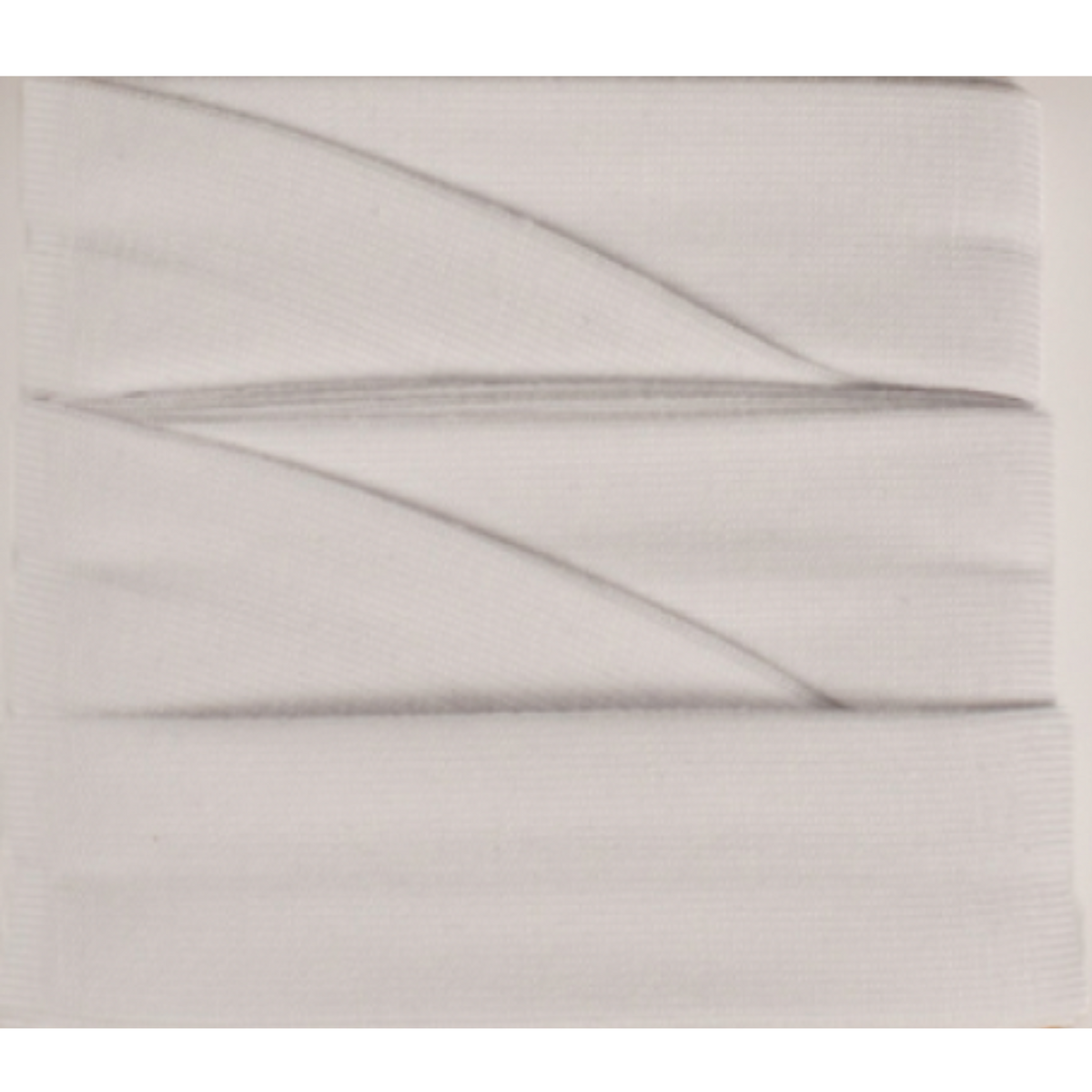 Jersey skråbånd hvit 20mm 3meter