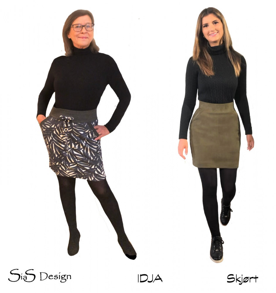 SiaS Design "Idja" Skjørt papirmønster