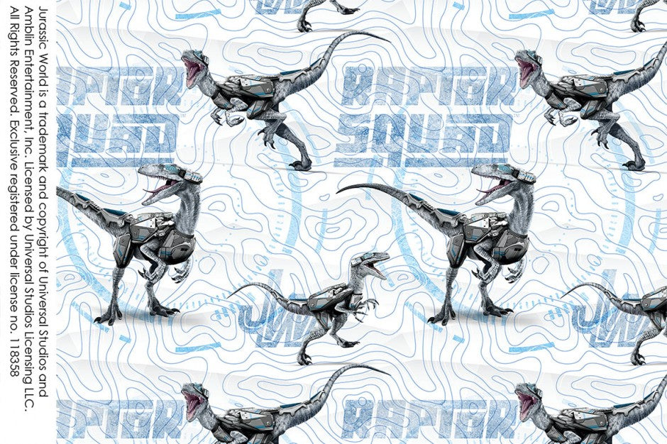 Jersey Jurassic Park hvit
