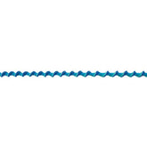 Spiralstrikk blå turkis