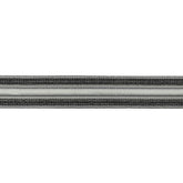 Midjebånd Jogge Cord Strikk grå 30mm 