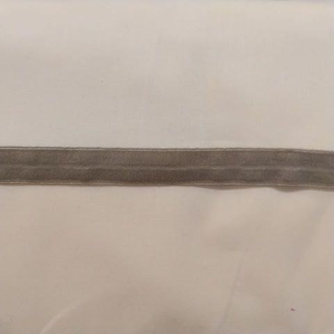 Foldeelastik 19mm Sølvgrå (FOE)