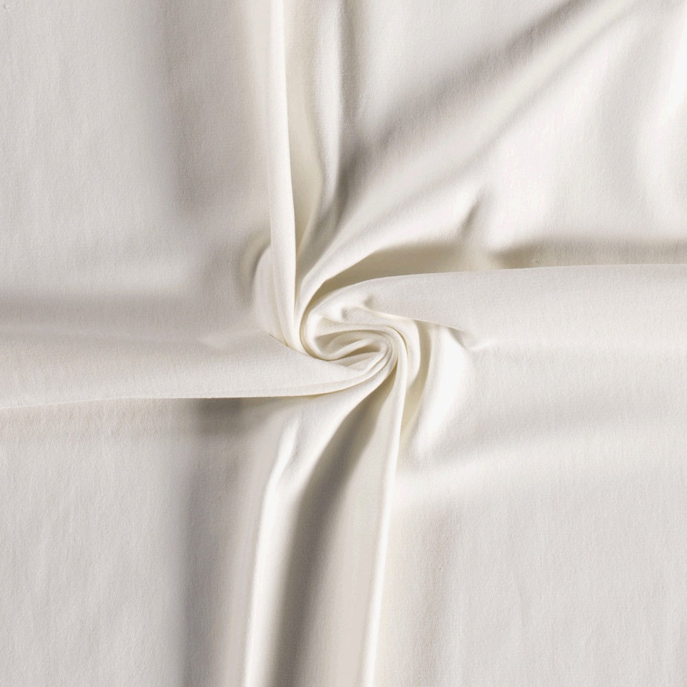 Økologisk French Terry off white
