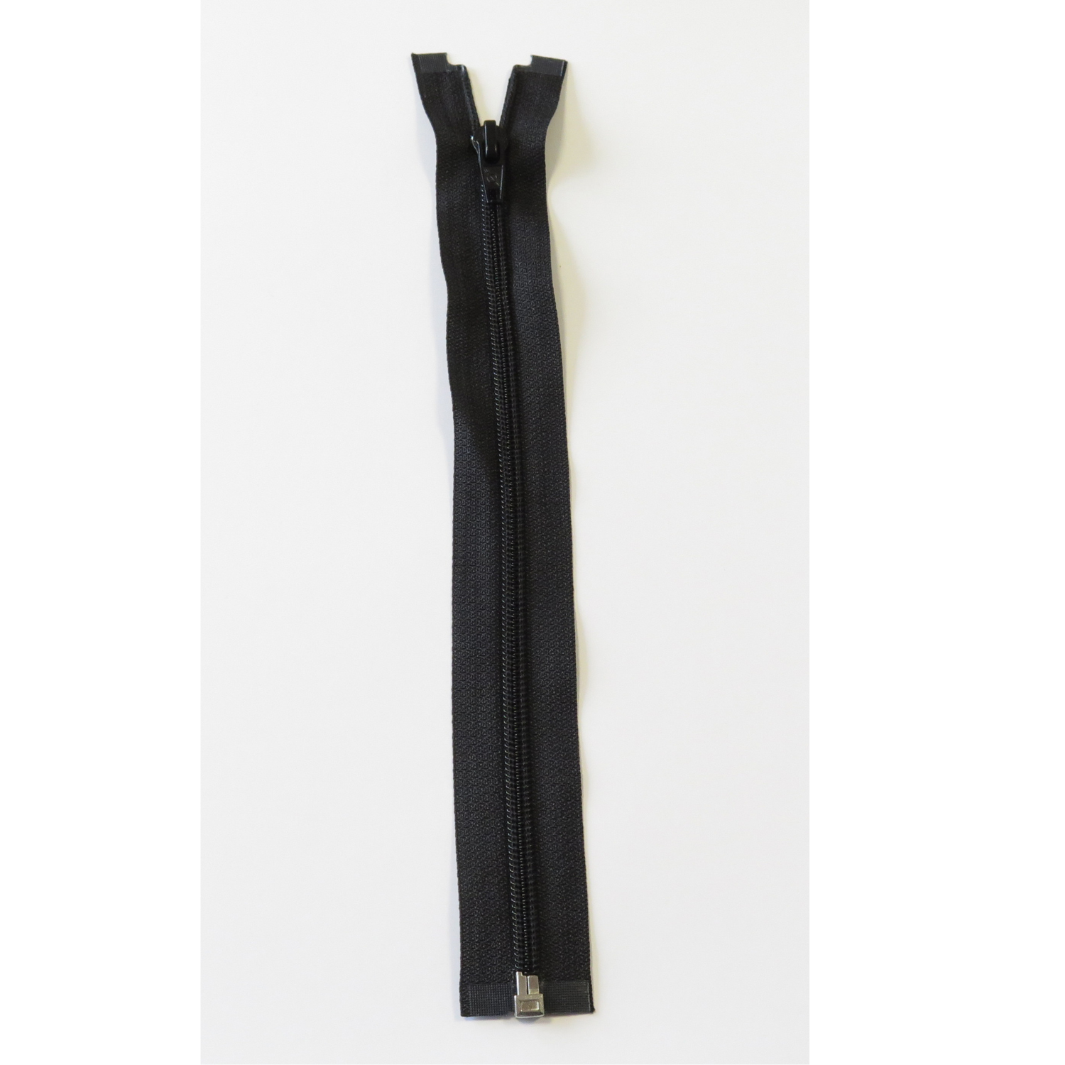 Glidelås Delbar 80cm, Svart