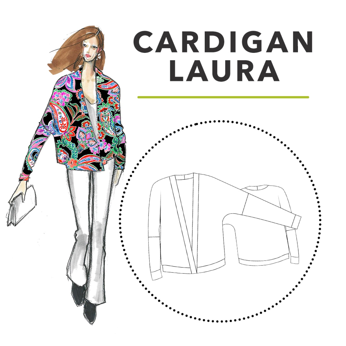 Laura Cardigan, Dame str. 34-50