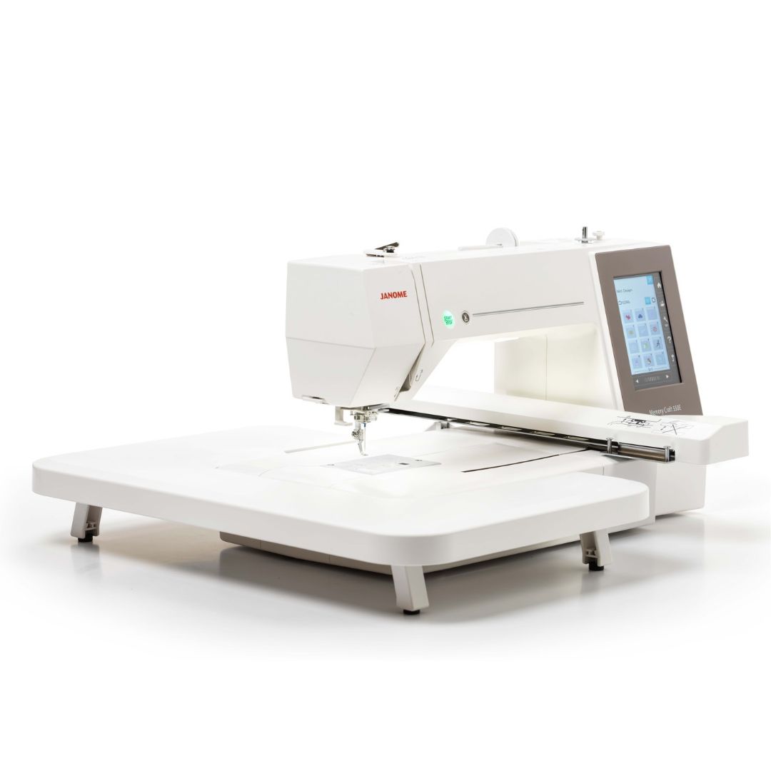 Janome MC 550E, broderisymaskin