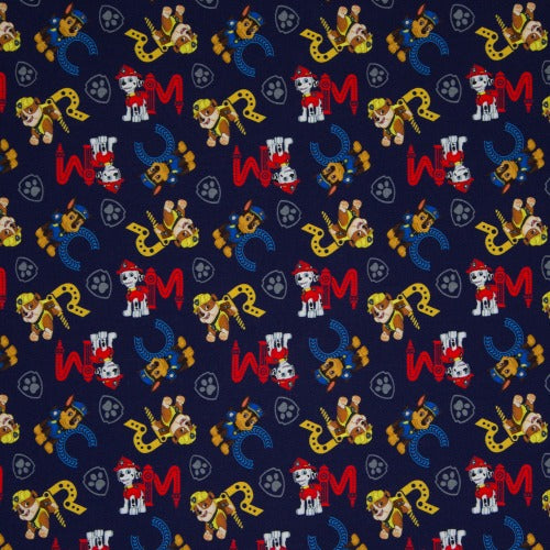 Disney Jersey med multi PAW PATROL Mørk Blå
