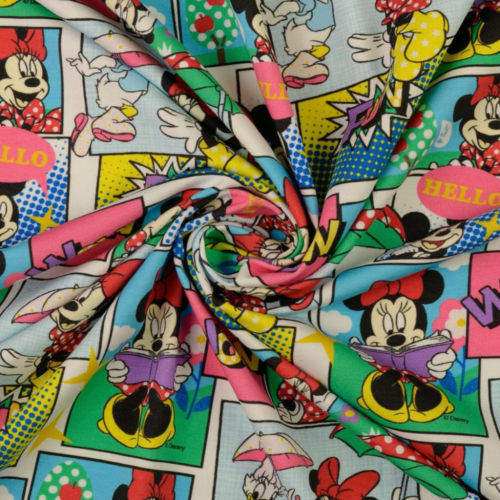 Jersey print med Minnie Mouse WOW
