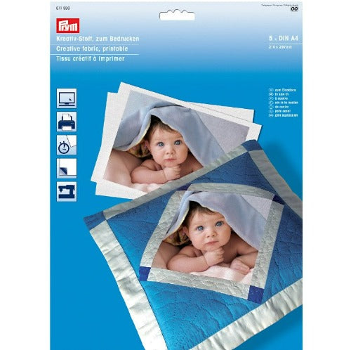 Prym PhotoFabric A4 bomull