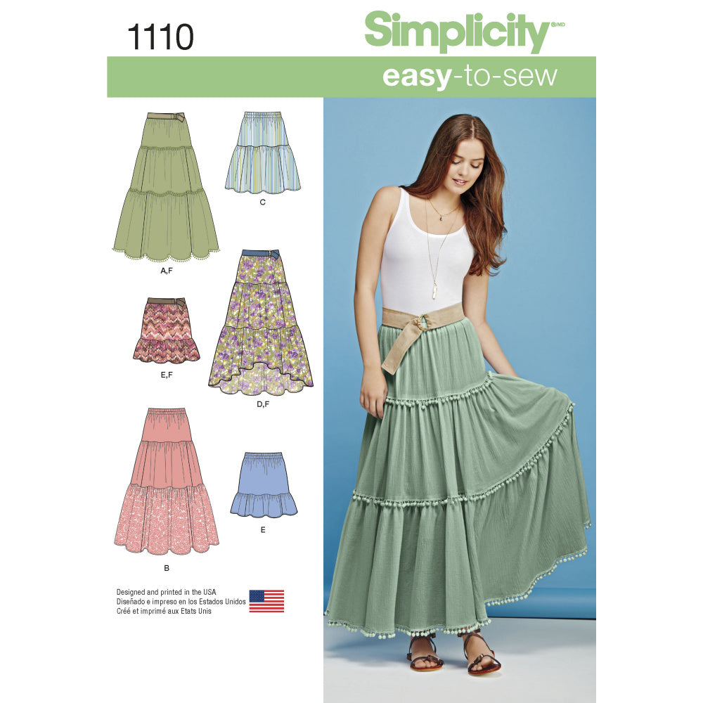 SIMPLICITY 1110-A (L) Fra XXS til 2XL