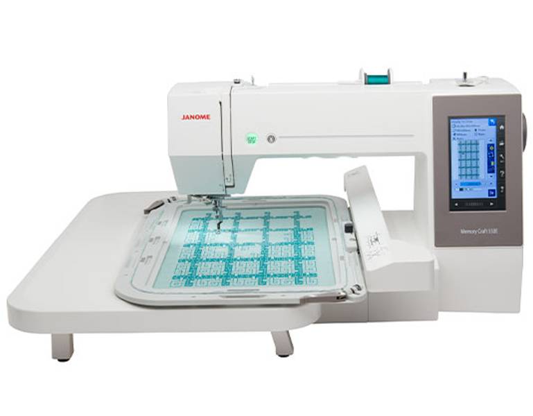 Janome MC 550E, broderisymaskin